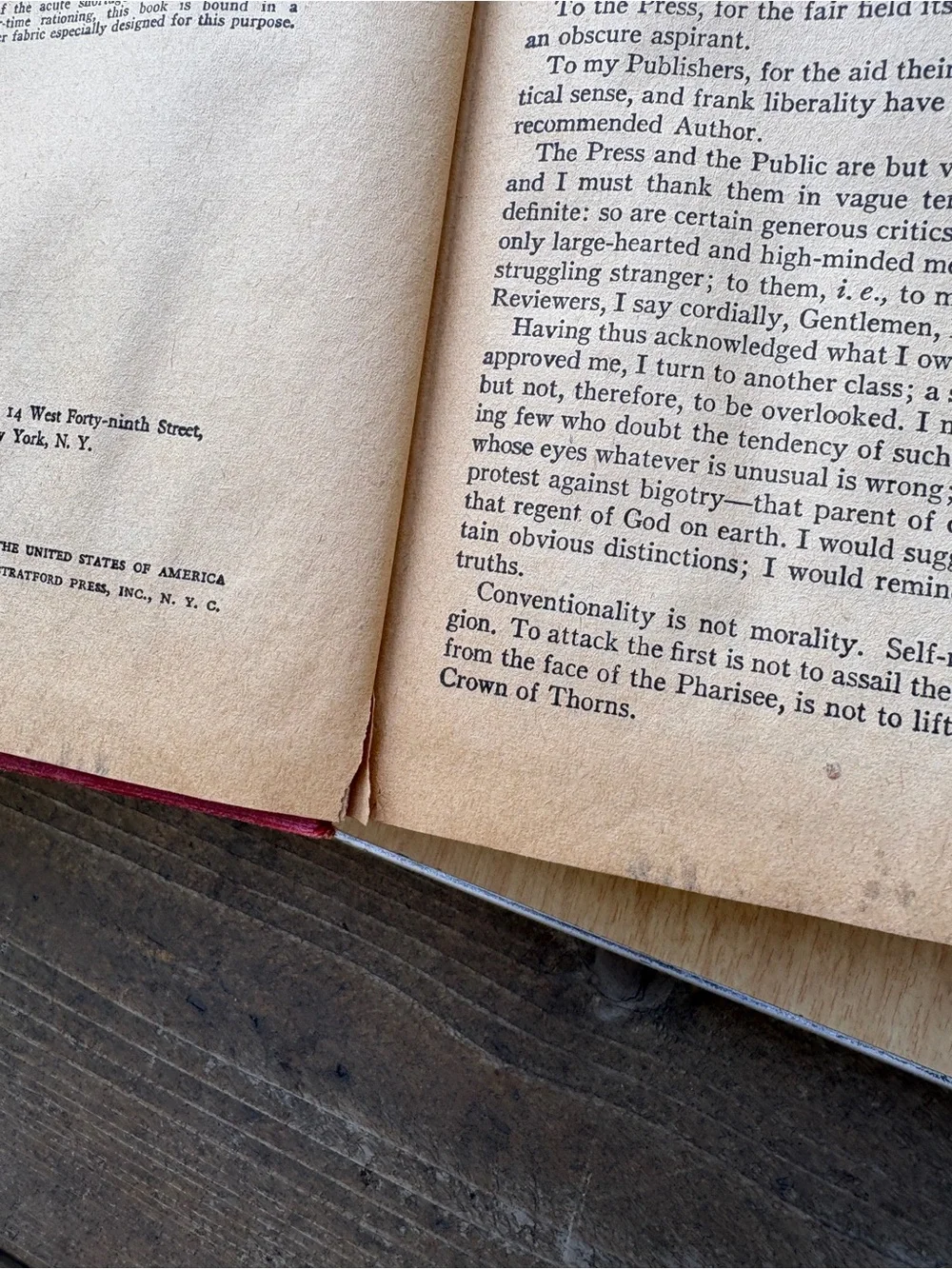 Jane Eyre Vintage 1943 Hardcover Book By Charlotte Brontë